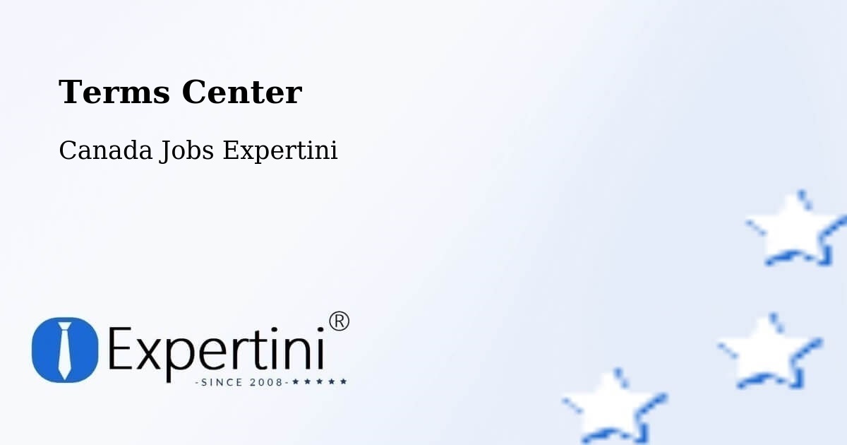 Terms of Service – Headingley - Canada Jobs Expertini